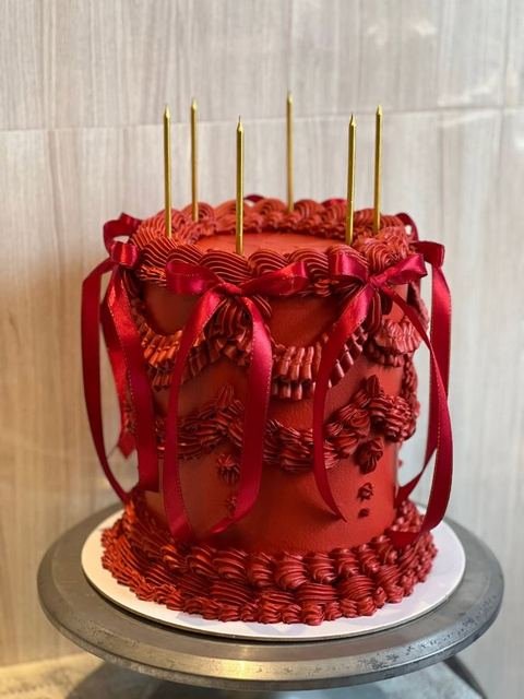Anniversary celebration cake