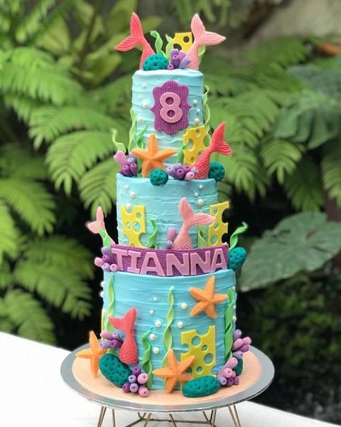 Custom birthday cake